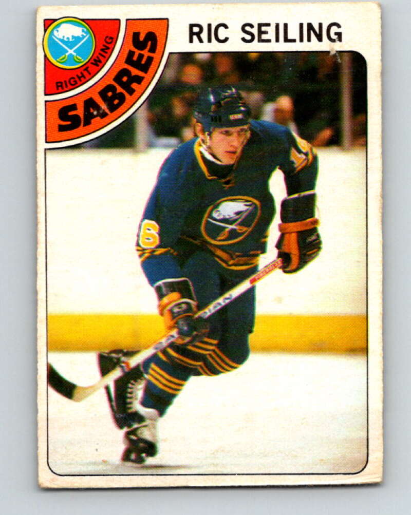 1978-79 O-Pee-Chee #242 Ric Seiling  RC Rookie Buffalo Sabres  V24301