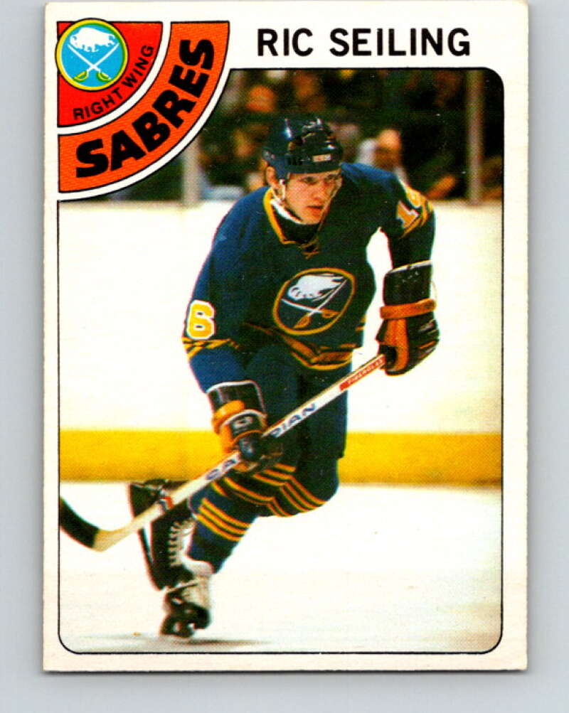 1978-79 O-Pee-Chee #242 Ric Seiling  RC Rookie Buffalo Sabres  V24302