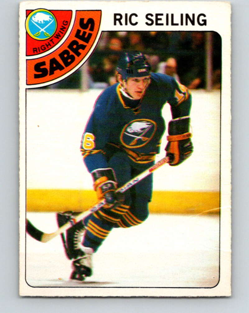 1978-79 O-Pee-Chee #242 Ric Seiling  RC Rookie Buffalo Sabres  V24303
