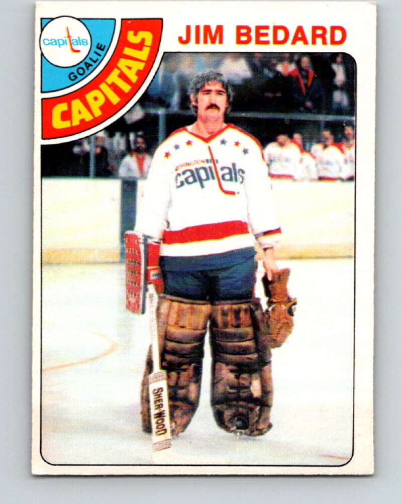 1978-79 O-Pee-Chee #243 Jim Bedard  RC Rookie Capitals  V24304