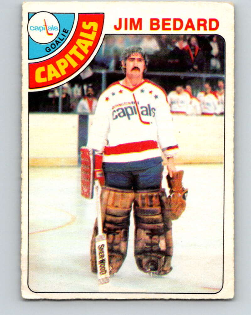 1978-79 O-Pee-Chee #243 Jim Bedard  RC Rookie Capitals  V24305