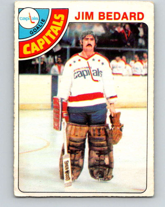 1978-79 O-Pee-Chee #243 Jim Bedard  RC Rookie Capitals  V24305