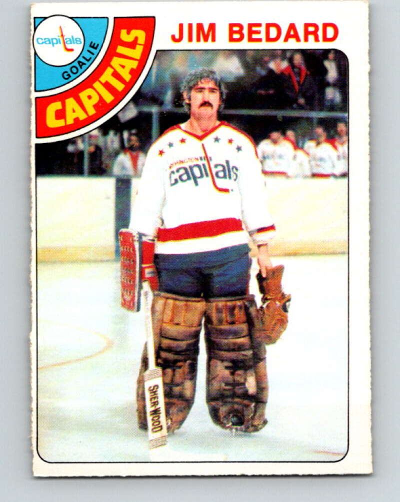 1978-79 O-Pee-Chee #243 Jim Bedard  RC Rookie Capitals  V24306