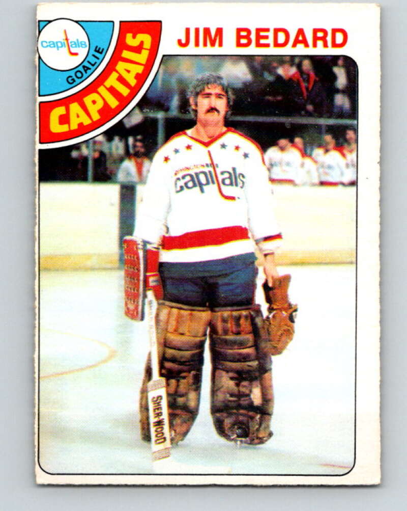 1978-79 O-Pee-Chee #243 Jim Bedard  RC Rookie Capitals  V24307