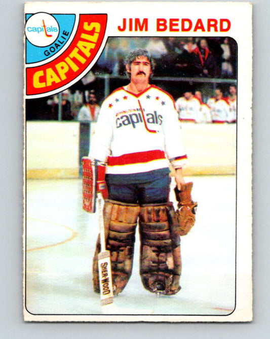 1978-79 O-Pee-Chee #243 Jim Bedard  RC Rookie Capitals  V24307