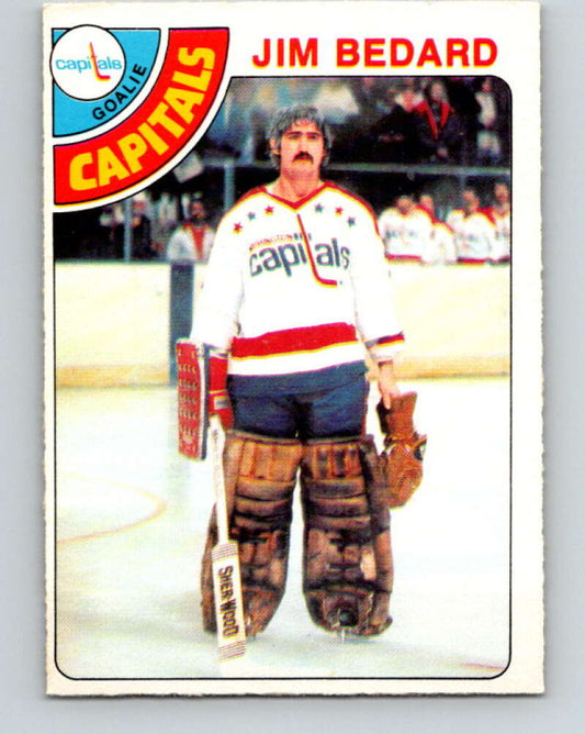 1978-79 O-Pee-Chee #243 Jim Bedard  RC Rookie Capitals  V24308