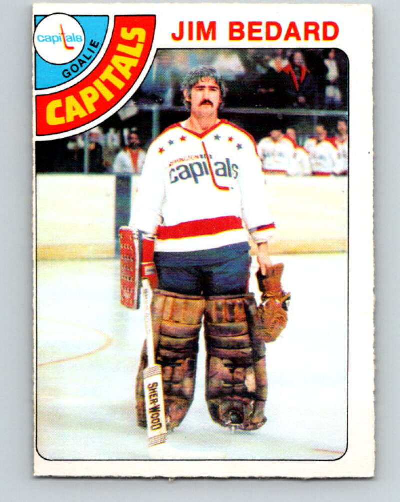 1978-79 O-Pee-Chee #243 Jim Bedard  RC Rookie Capitals  V24309