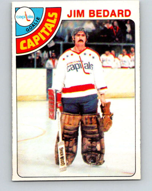 1978-79 O-Pee-Chee #243 Jim Bedard  RC Rookie Capitals  V24310