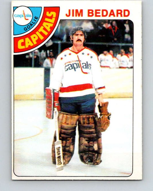 1978-79 O-Pee-Chee #243 Jim Bedard  RC Rookie Capitals  V24311
