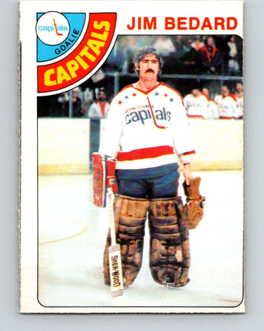 1978-79 O-Pee-Chee #243 Jim Bedard  RC Rookie Capitals  V24312