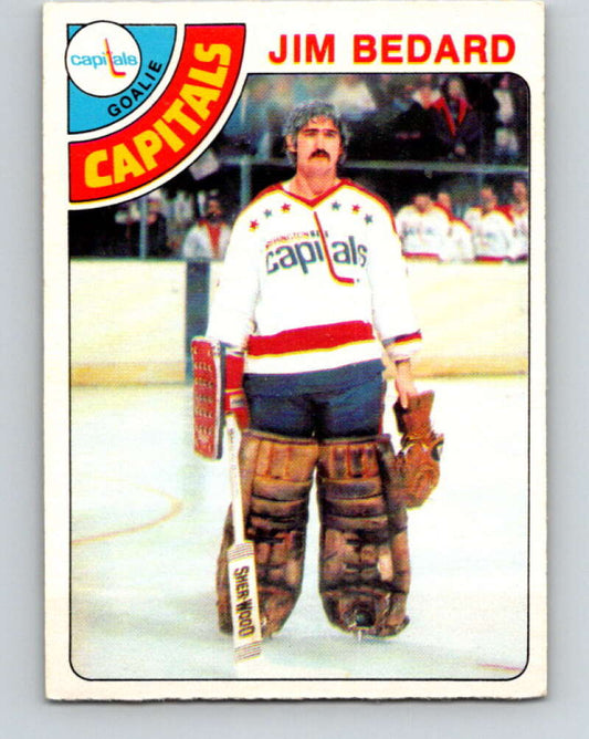 1978-79 O-Pee-Chee #243 Jim Bedard  RC Rookie Capitals  V24316
