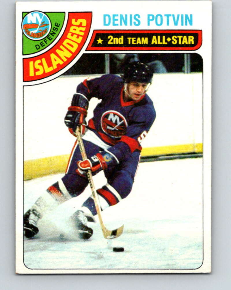 1978-79 O-Pee-Chee #245 Denis Potvin AS  New York Islanders  V24334