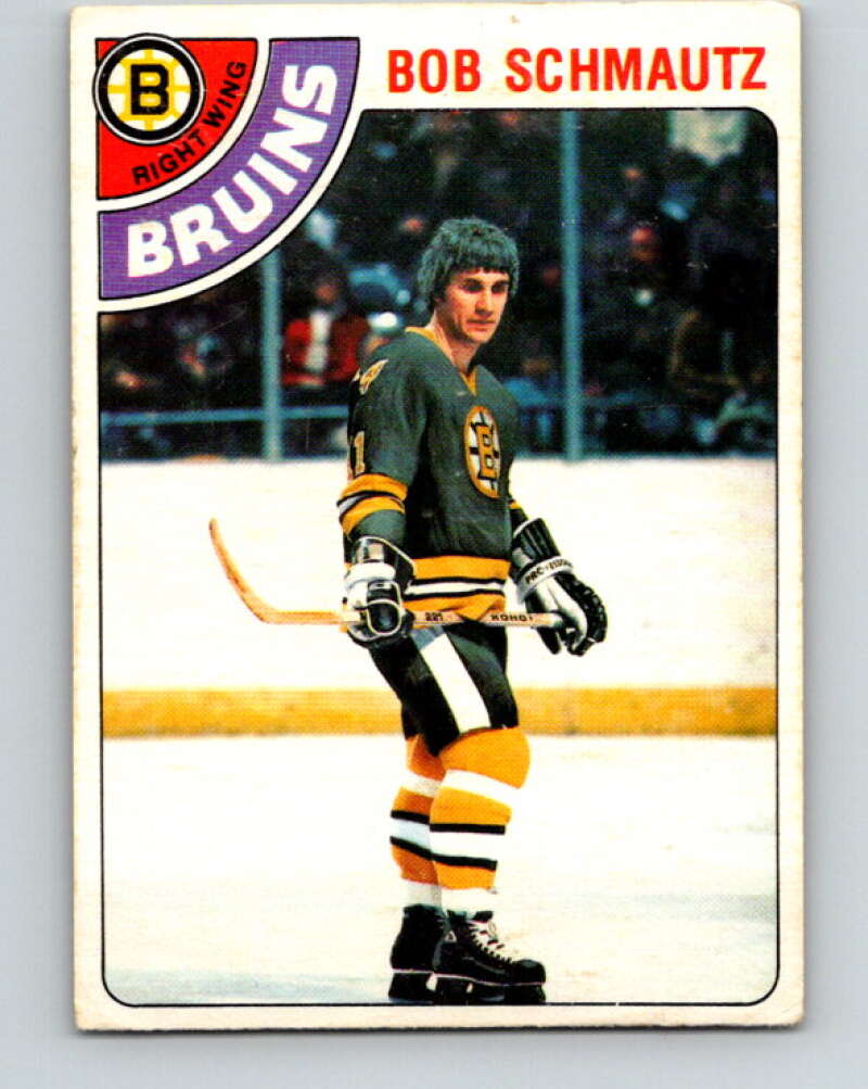 1978-79 O-Pee-Chee #248 Bobby Schmautz  Boston Bruins  V24365