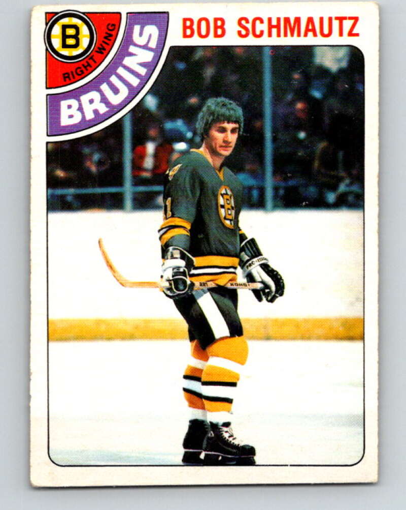 1978-79 O-Pee-Chee #248 Bobby Schmautz  Boston Bruins  V24375