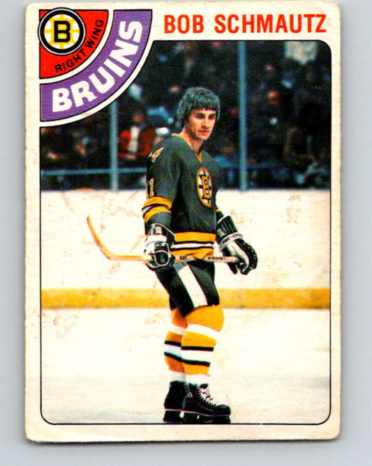 1978-79 O-Pee-Chee #248 Bobby Schmautz  Boston Bruins  V24378