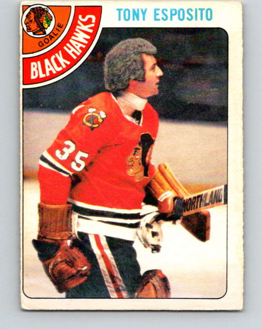 1978-79 O-Pee-Chee #250 Tony Esposito  Chicago Blackhawks  V24380