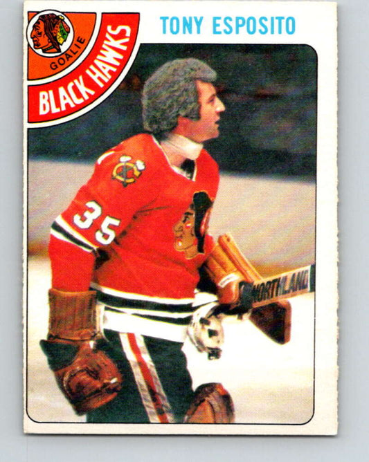 1978-79 O-Pee-Chee #250 Tony Esposito  Chicago Blackhawks  V24384