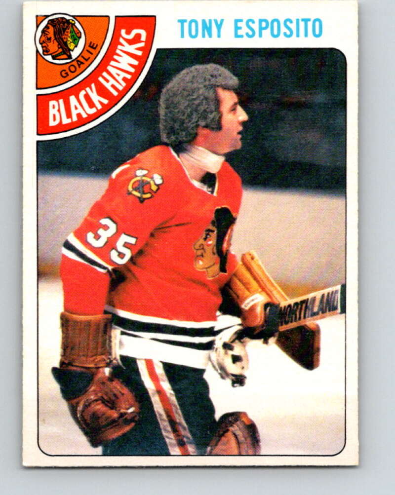 1978-79 O-Pee-Chee #250 Tony Esposito  Chicago Blackhawks  V24385