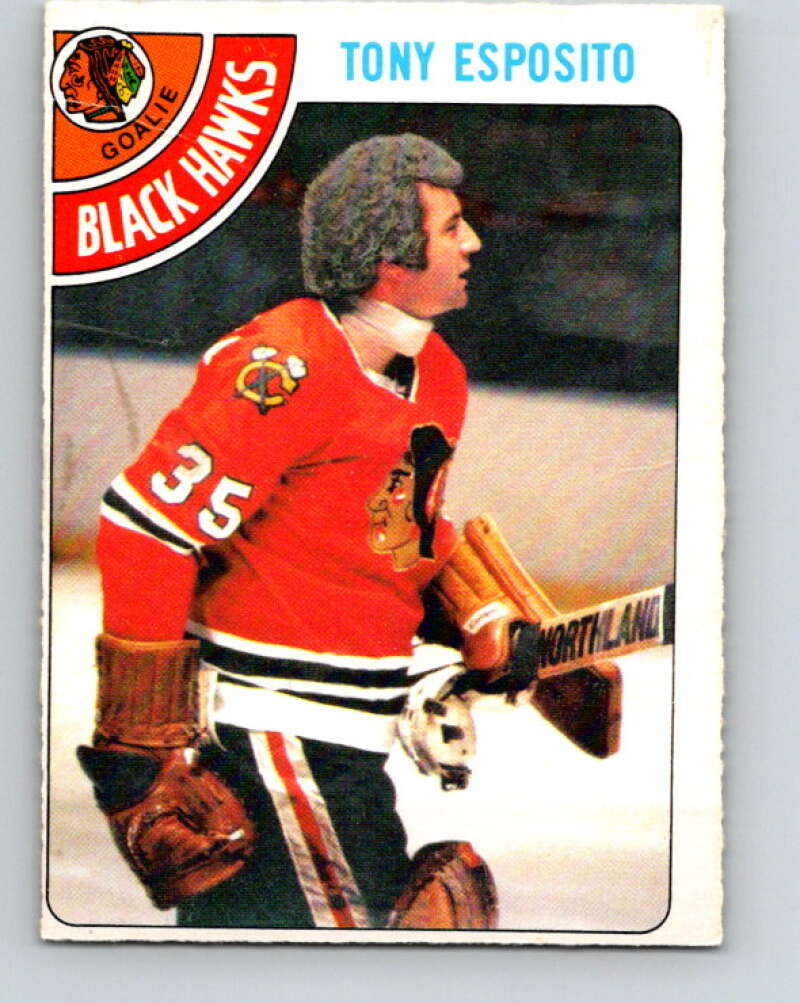 1978-79 O-Pee-Chee #250 Tony Esposito  Chicago Blackhawks  V24386