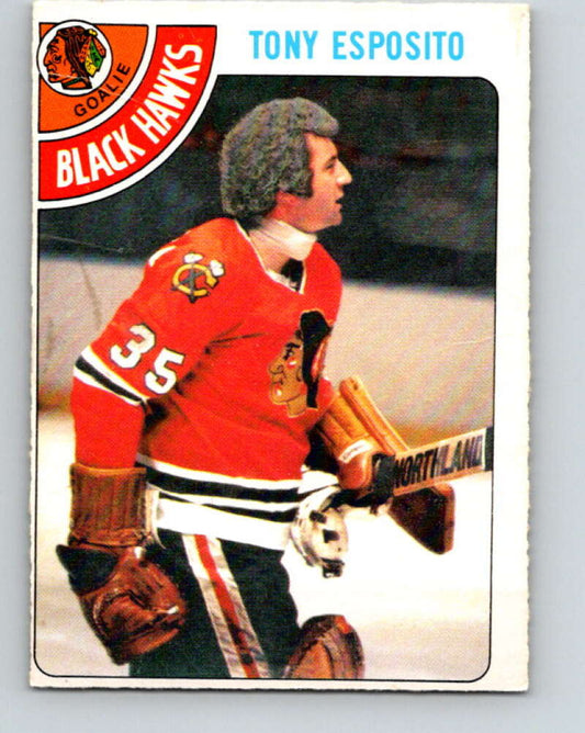 1978-79 O-Pee-Chee #250 Tony Esposito  Chicago Blackhawks  V24386