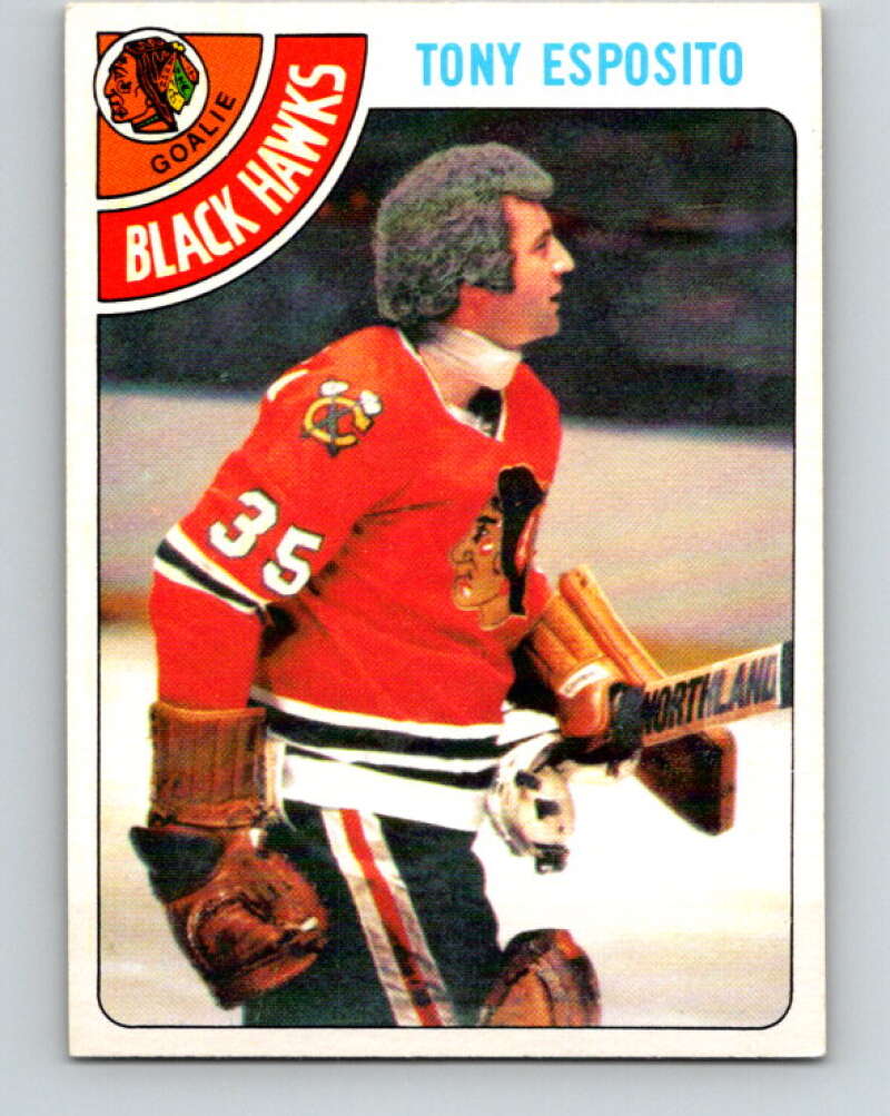 1978-79 O-Pee-Chee #250 Tony Esposito  Chicago Blackhawks  V24388