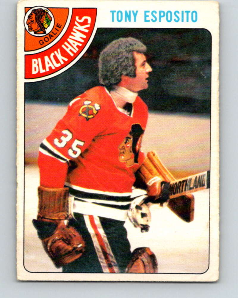 1978-79 O-Pee-Chee #250 Tony Esposito  Chicago Blackhawks  V24394