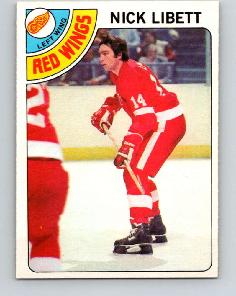 1978-79 O-Pee-Chee #251 Nick Libett  Detroit Red Wings  V24398