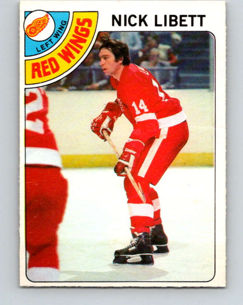 1978-79 O-Pee-Chee #251 Nick Libett  Detroit Red Wings  V24399