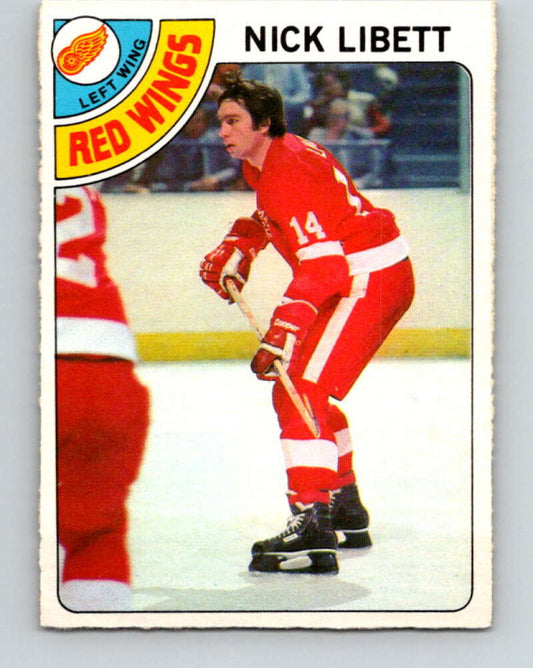 1978-79 O-Pee-Chee #251 Nick Libett  Detroit Red Wings  V24400