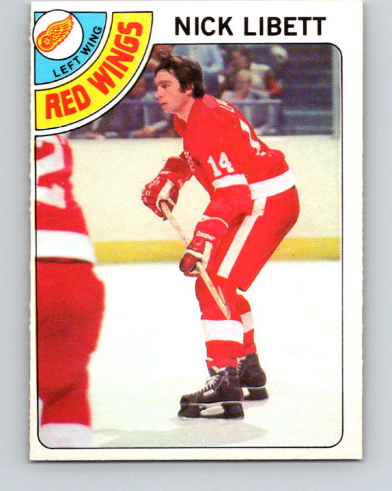 1978-79 O-Pee-Chee #251 Nick Libett  Detroit Red Wings  V24401
