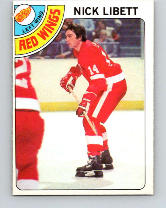 1978-79 O-Pee-Chee #251 Nick Libett  Detroit Red Wings  V24401