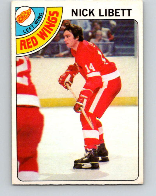 1978-79 O-Pee-Chee #251 Nick Libett  Detroit Red Wings  V24402