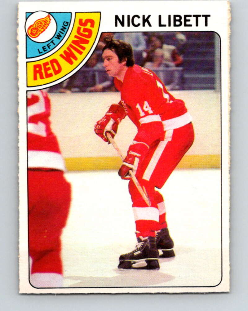 1978-79 O-Pee-Chee #251 Nick Libett  Detroit Red Wings  V24403