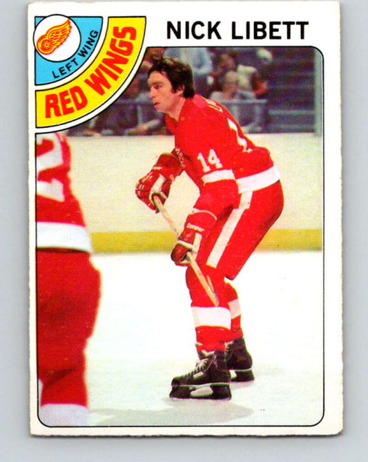 1978-79 O-Pee-Chee #251 Nick Libett  Detroit Red Wings  V24404