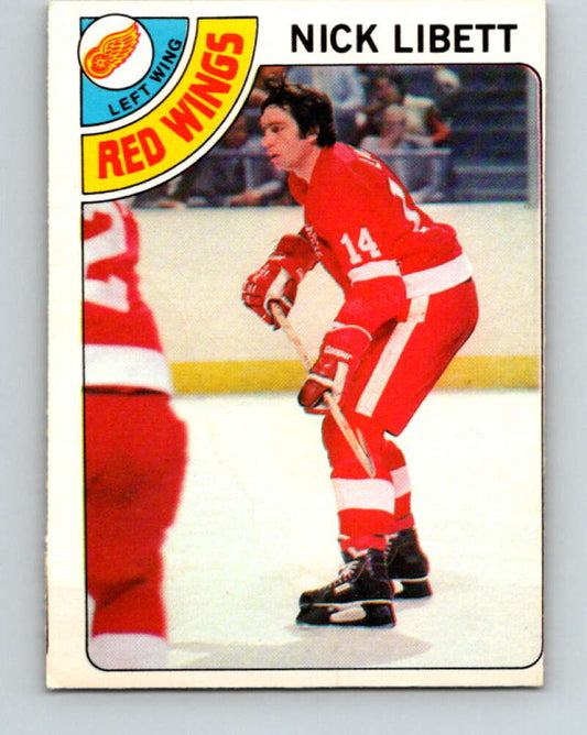 1978-79 O-Pee-Chee #251 Nick Libett  Detroit Red Wings  V24405