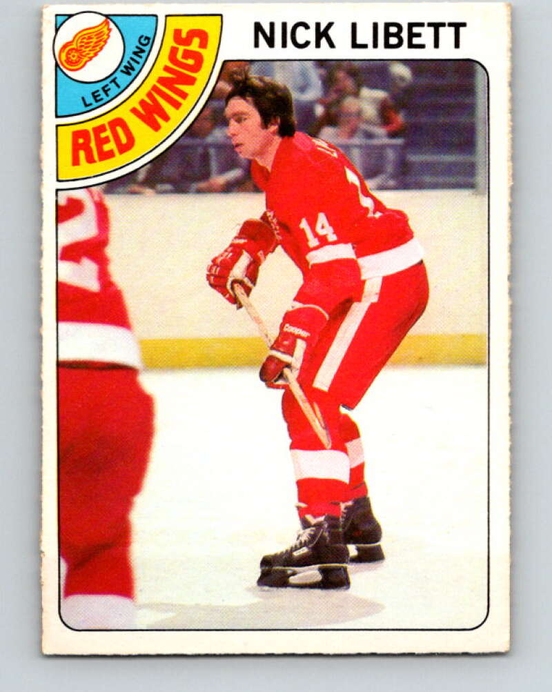1978-79 O-Pee-Chee #251 Nick Libett  Detroit Red Wings  V24406
