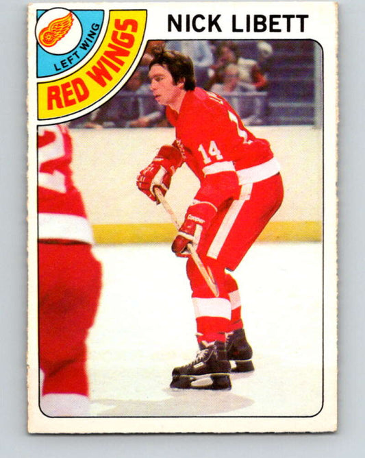 1978-79 O-Pee-Chee #251 Nick Libett  Detroit Red Wings  V24406