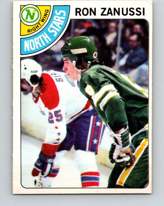 1978-79 O-Pee-Chee #252 Ron Zanussi  RC Rookie North Stars  V24407