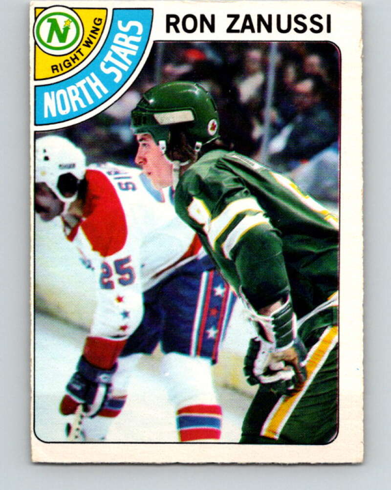 1978-79 O-Pee-Chee #252 Ron Zanussi  RC Rookie North Stars  V24408