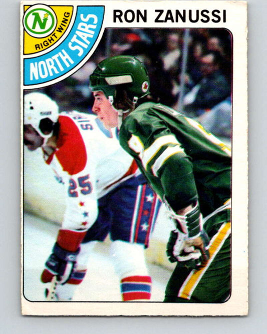1978-79 O-Pee-Chee #252 Ron Zanussi  RC Rookie North Stars  V24408