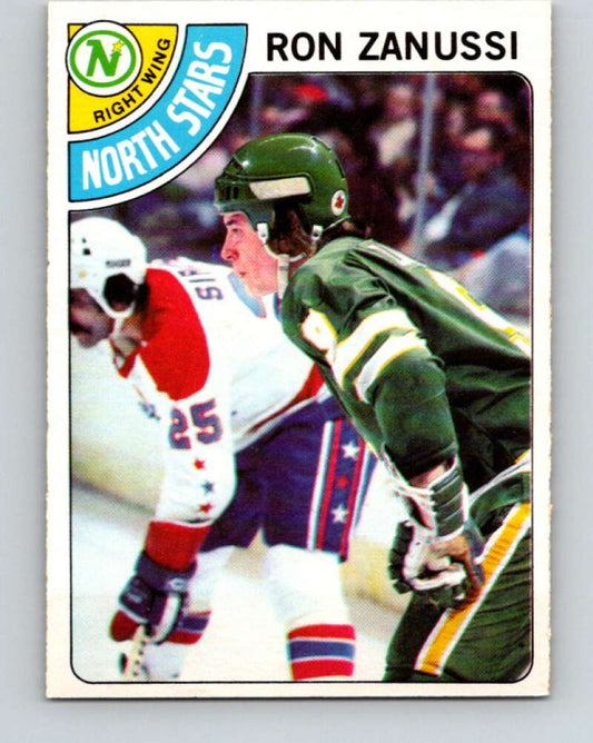 1978-79 O-Pee-Chee #252 Ron Zanussi  RC Rookie North Stars  V24409