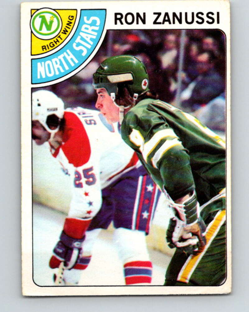 1978-79 O-Pee-Chee #252 Ron Zanussi  RC Rookie North Stars  V24410