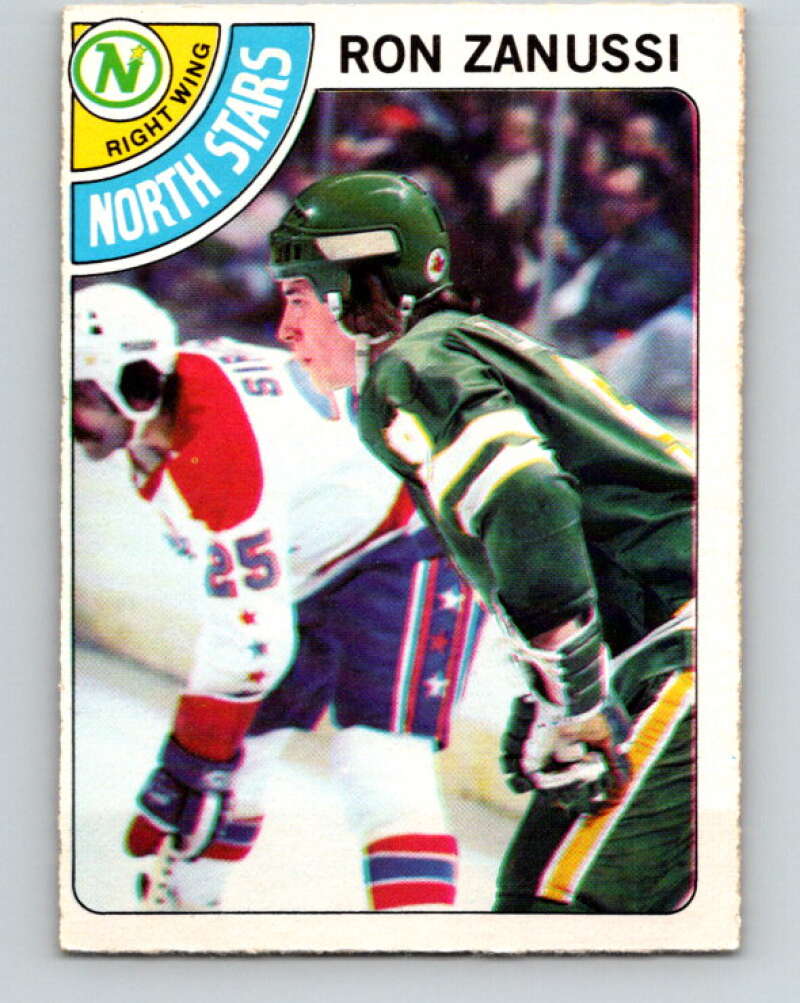 1978-79 O-Pee-Chee #252 Ron Zanussi  RC Rookie North Stars  V24411