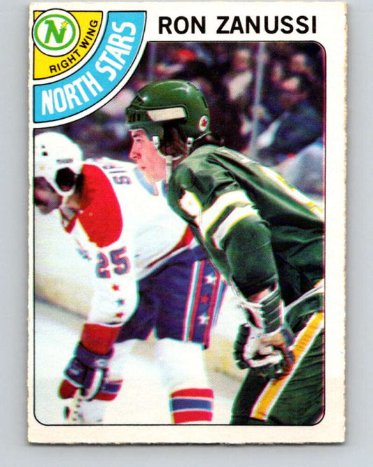1978-79 O-Pee-Chee #252 Ron Zanussi  RC Rookie North Stars  V24411