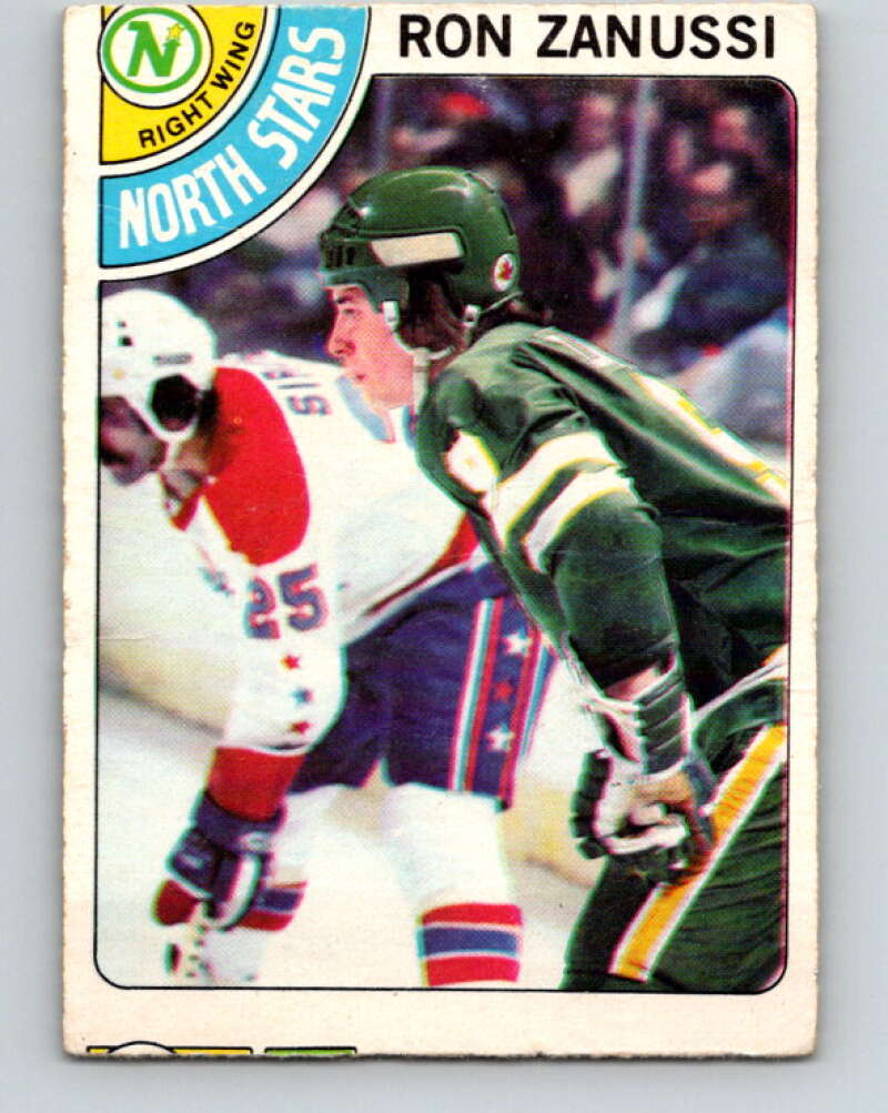 1978-79 O-Pee-Chee #252 Ron Zanussi  RC Rookie North Stars  V24412