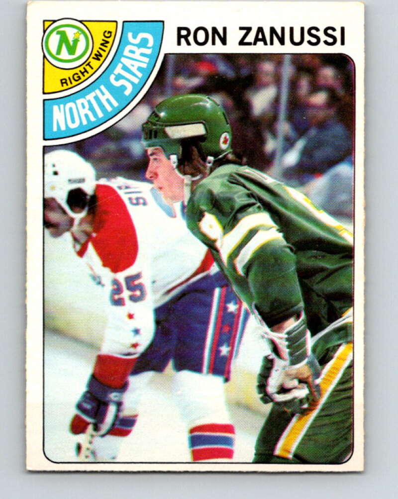 1978-79 O-Pee-Chee #252 Ron Zanussi  RC Rookie North Stars  V24413