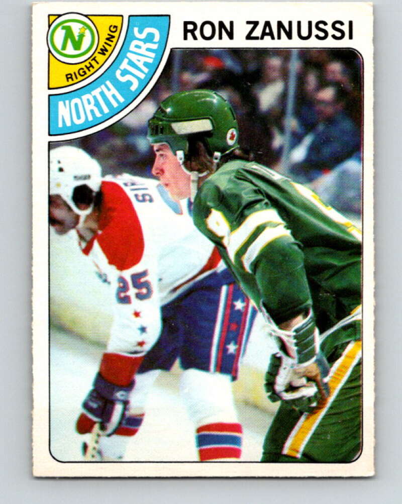 1978-79 O-Pee-Chee #252 Ron Zanussi  RC Rookie North Stars  V24414