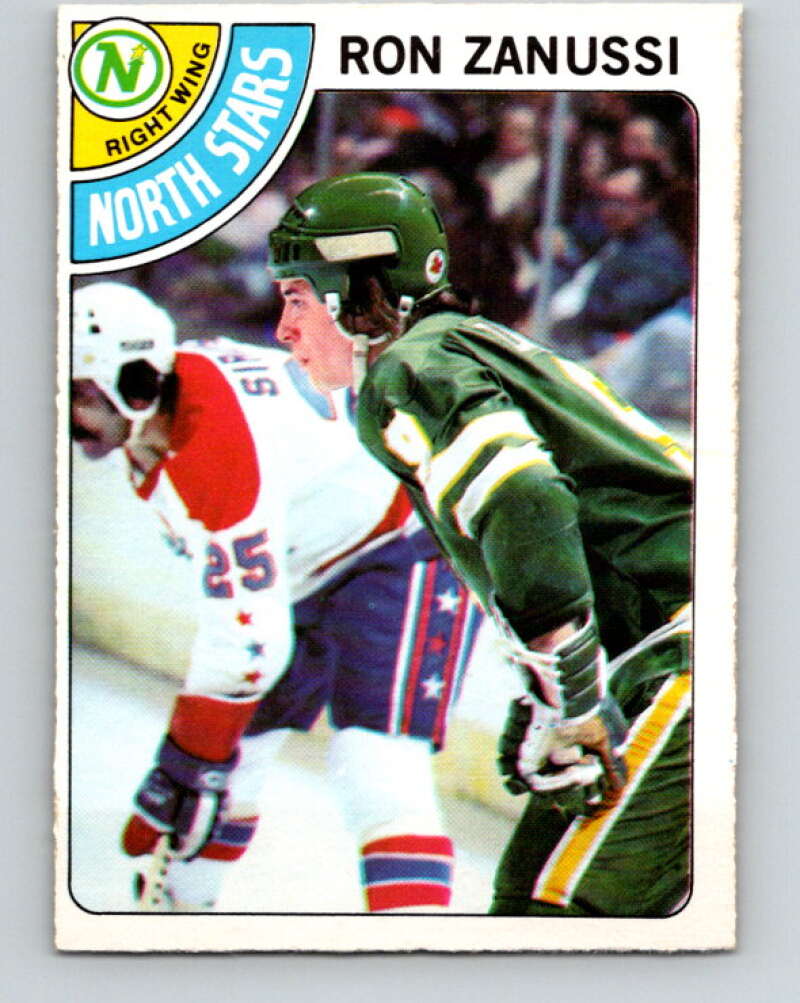 1978-79 O-Pee-Chee #252 Ron Zanussi  RC Rookie North Stars  V24415