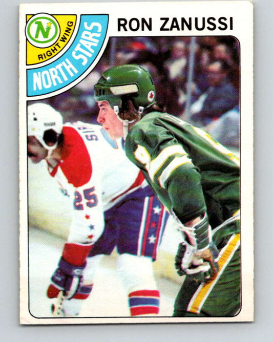 1978-79 O-Pee-Chee #252 Ron Zanussi  RC Rookie North Stars  V24417