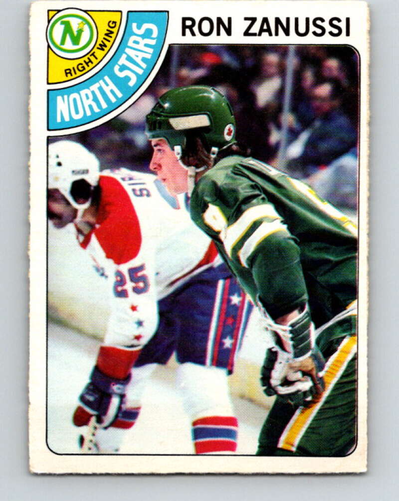 1978-79 O-Pee-Chee #252 Ron Zanussi  RC Rookie North Stars  V24419
